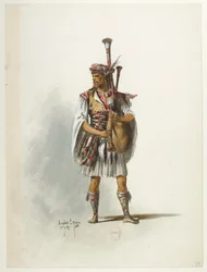 Saint-Saëns - Henry VIII - Kostuumontwerpen - Lacoste - 56. Schots